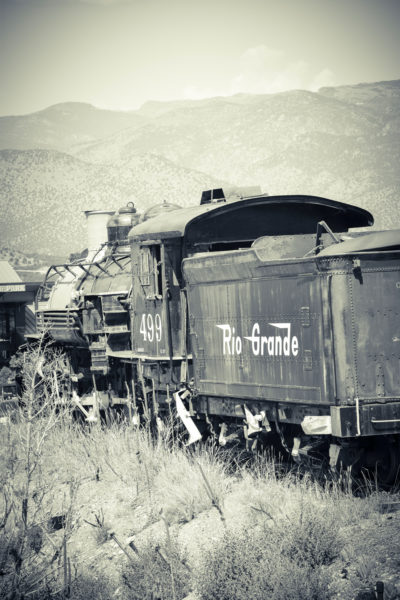 Colorado Train - Copyright Steven J Franklin